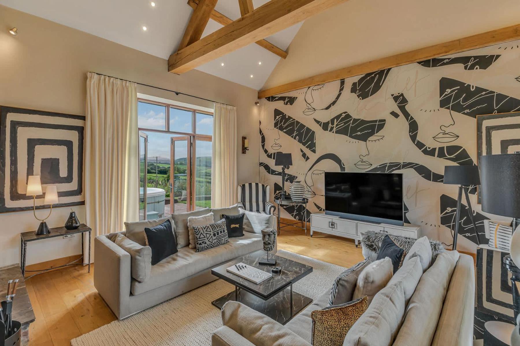 Hilltop View With Hot Tub Brecon Exterior foto